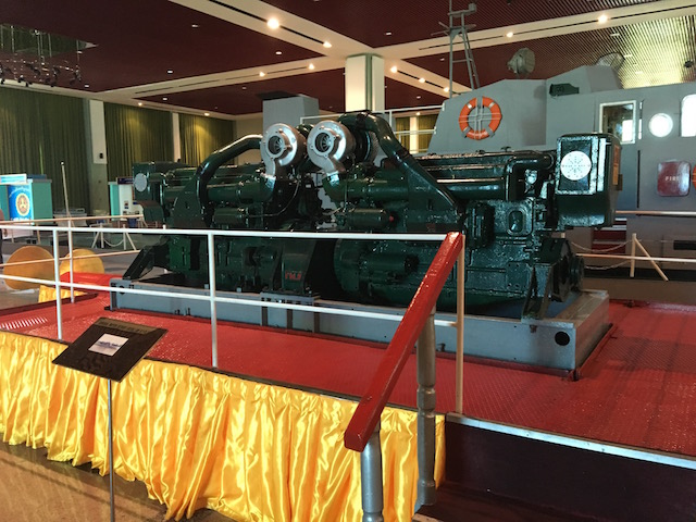 ネピドー軍事博物館の海軍館